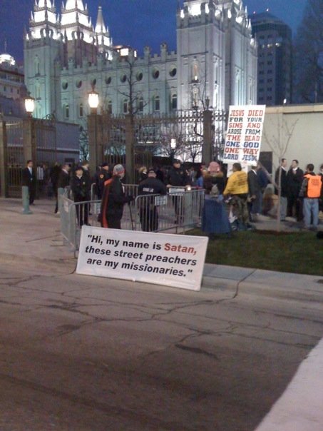An Image from General Conference