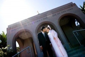 A Mormon Image: Newport Beach Temple Wedding