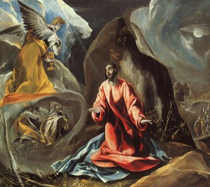 Agony Greco El Greco, "The Agony in the Garden," 1608