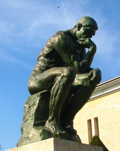 Rodin_TheThinker photo courtesy of wikimedia commons