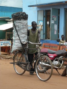 bag on bike