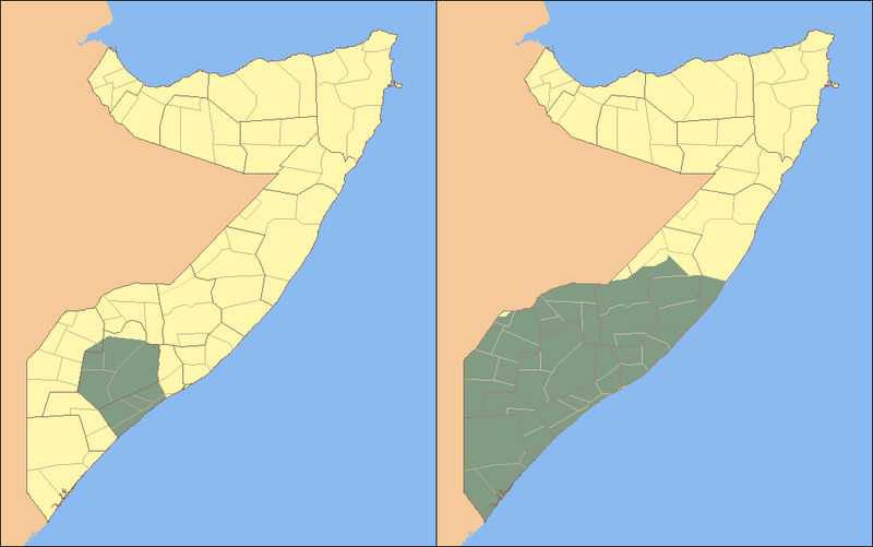 800px-Shababgains_2010 Map showing territorial gains made by al-Shabaab since January 31, 2009, when the civil war with Sharif Ahmed started.