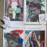 These are a few of our programs from the last month. Most became origami and were lost.