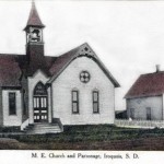 Methodist Episcopal Church and Parsonage, Iroquois, South Dakota 1900s 2.preview