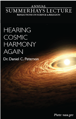 “Hearing Cosmic Harmony Again”—Dan Peterson Delivers BYU Summerhays Lecture 2013