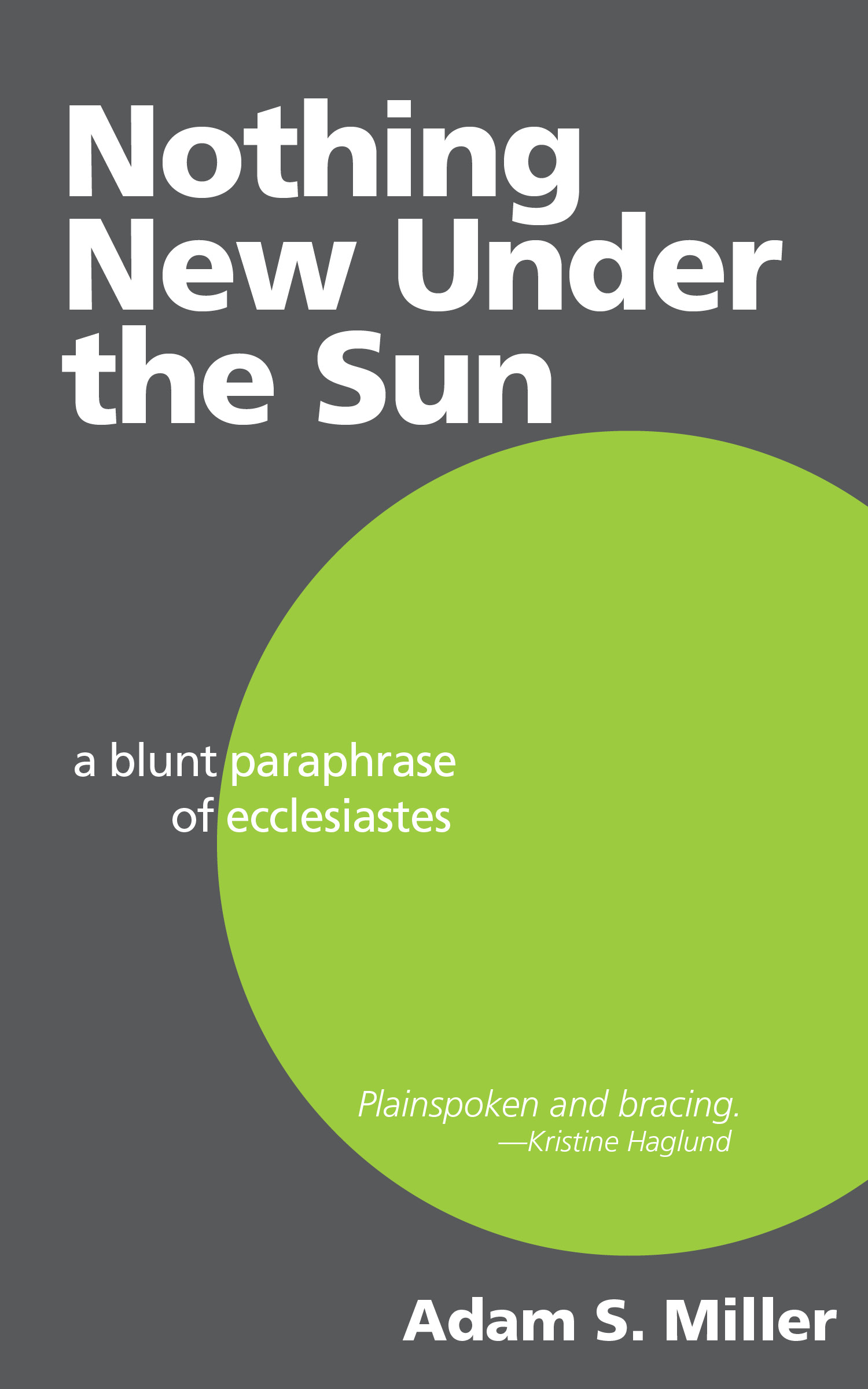 Nothing New Under the Sun: An Excerpt