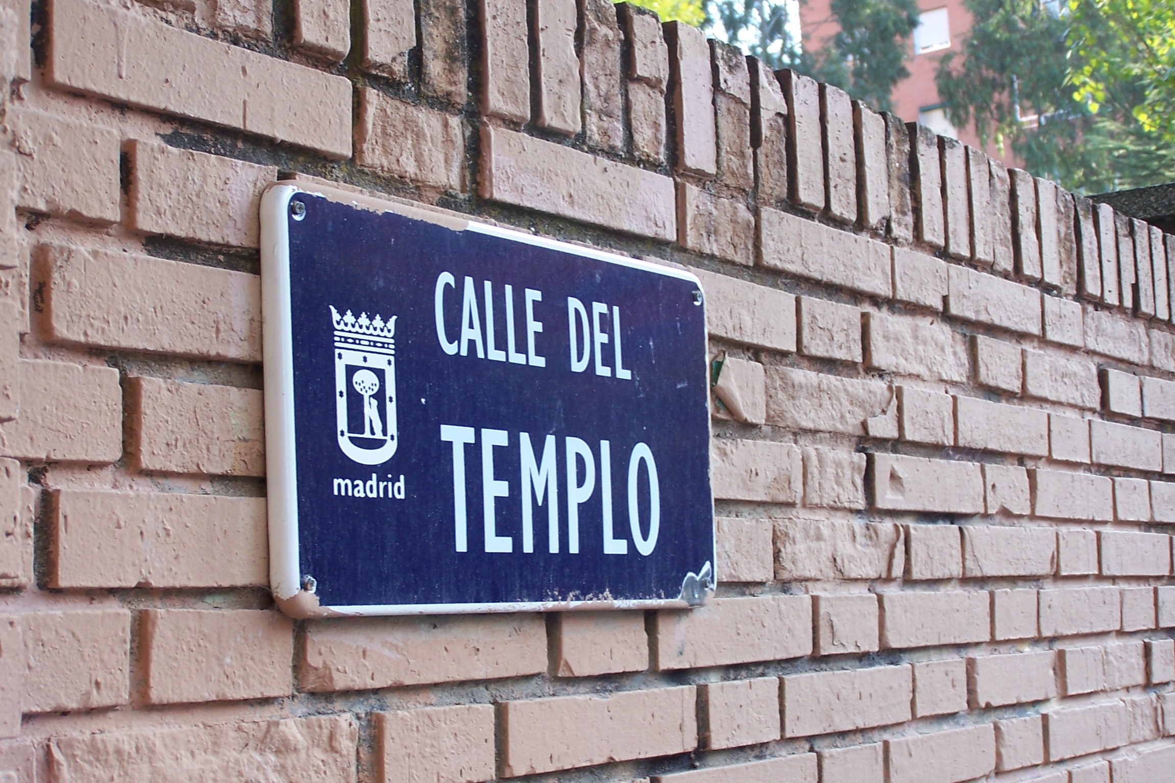 A Mormon Image: Calle del Templo (Madrid)