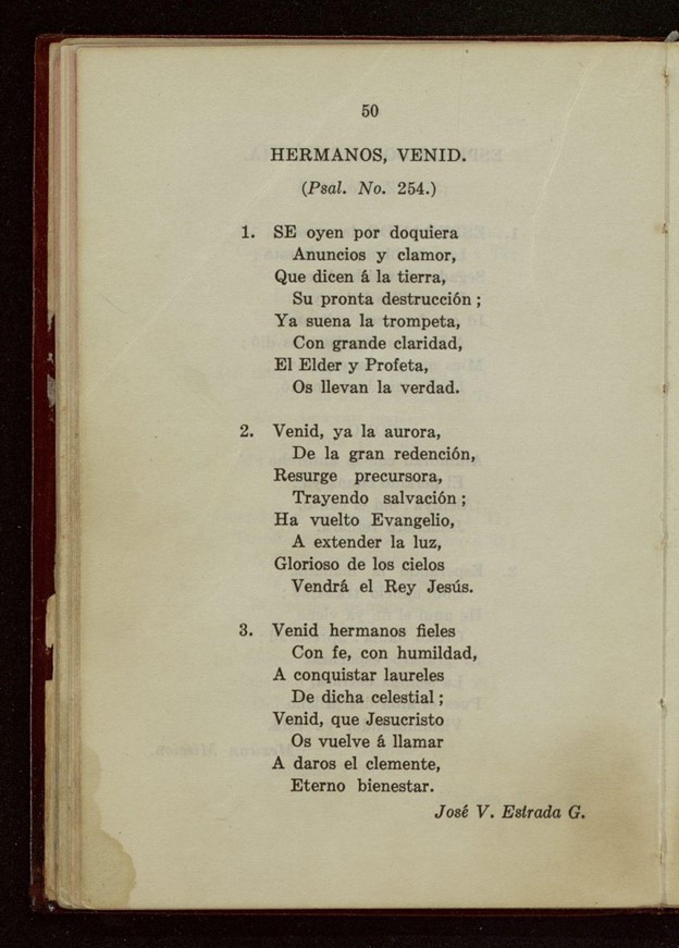 “Hermanos, Venid”: Mexican Mission Hymns, Part 7