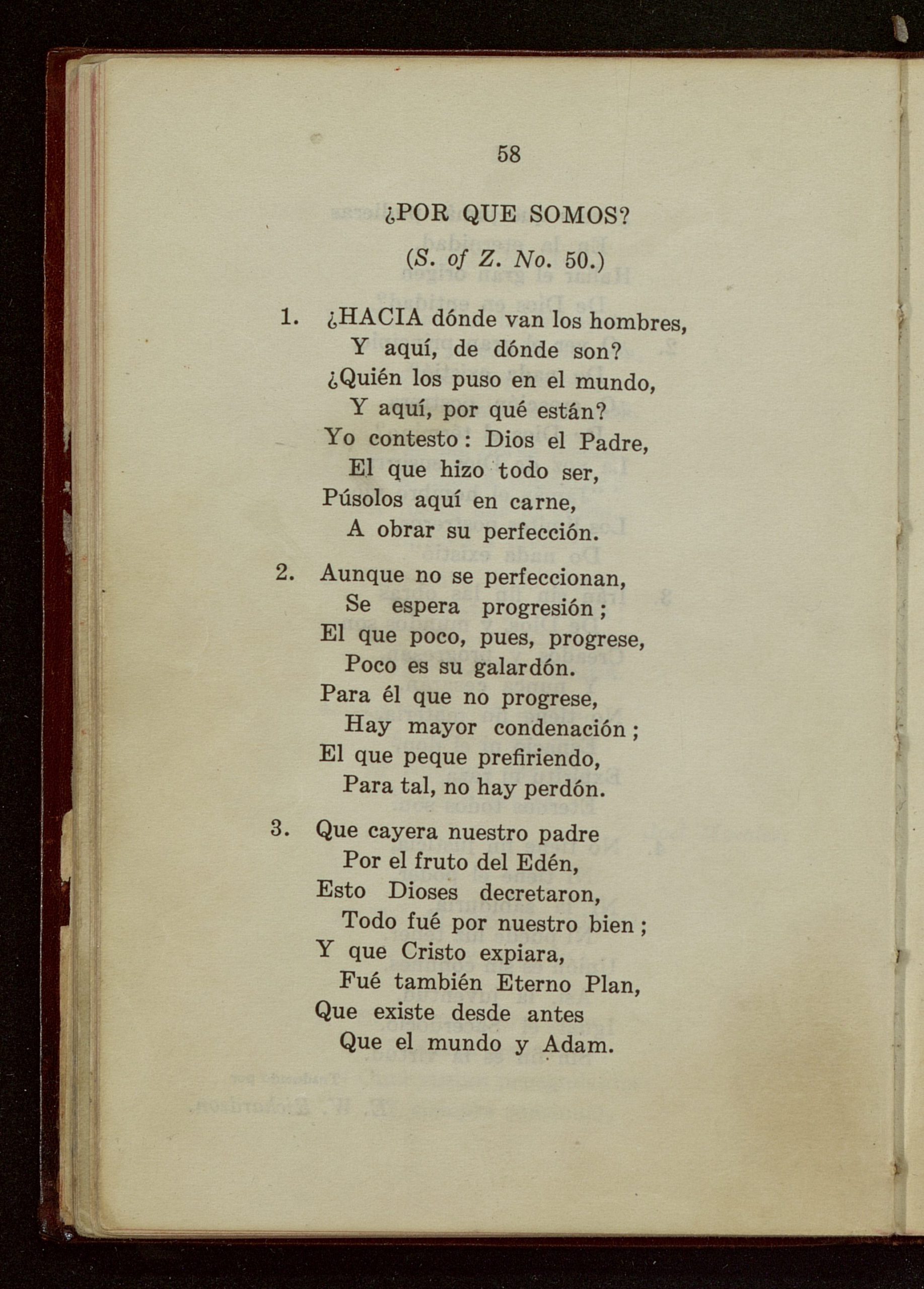 ¿Por qué somos?: Mexican Mission Hymns, Part 5