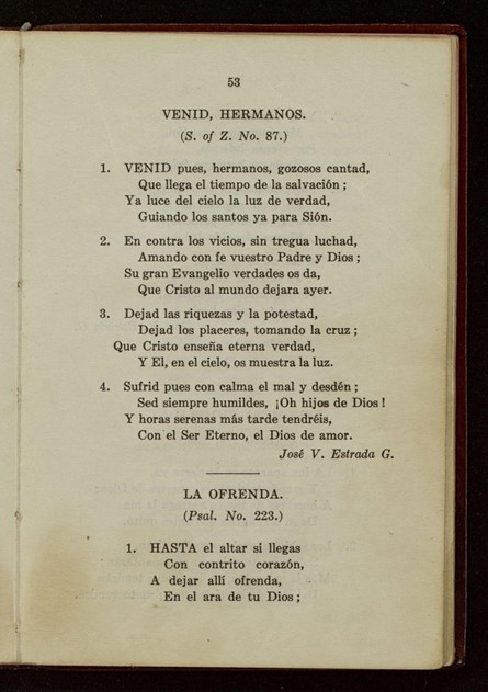 “Venid, Hermanos”: Mexican Mission Hymns, Part 8