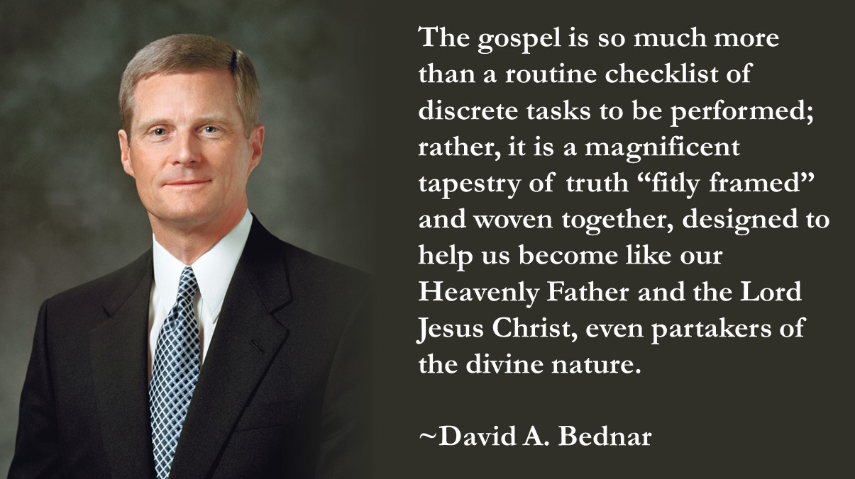 Thoughts on David A. Bednar