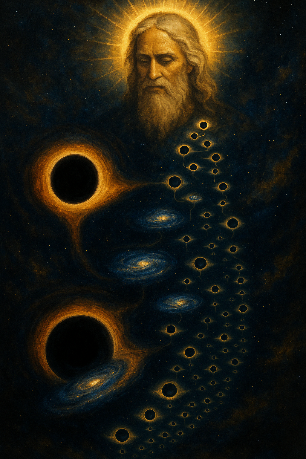 Black Hole Cosmology and the Book of Abraham