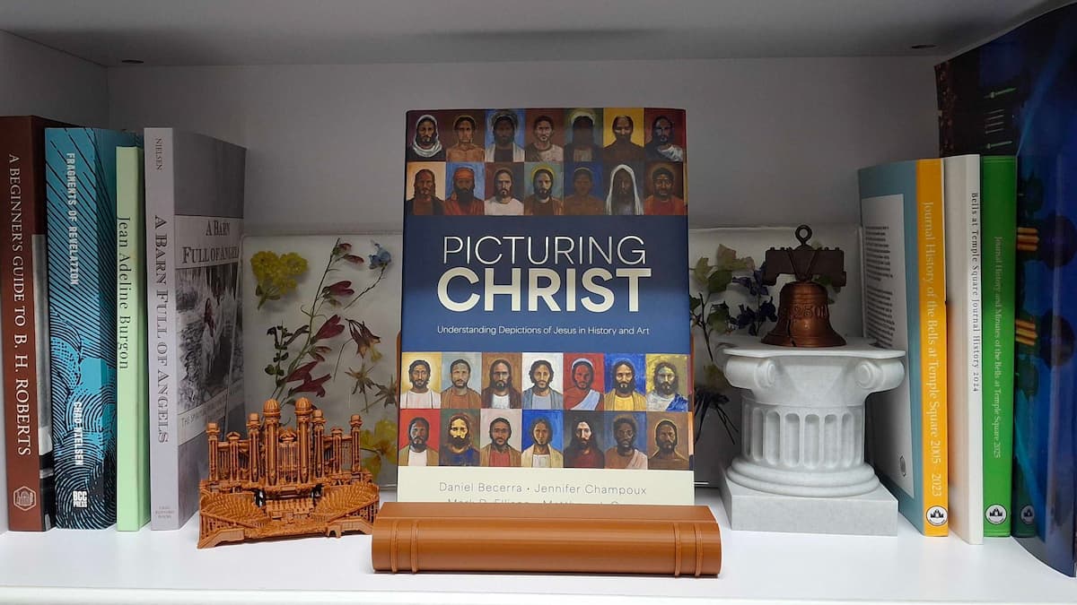 Cover of Daniel Becerra, Jennifer Champoux, Mark D. Ellison, and Matthew J. Grey. Picturing Christ: Understanding Depictions of Jesus in History and Art.