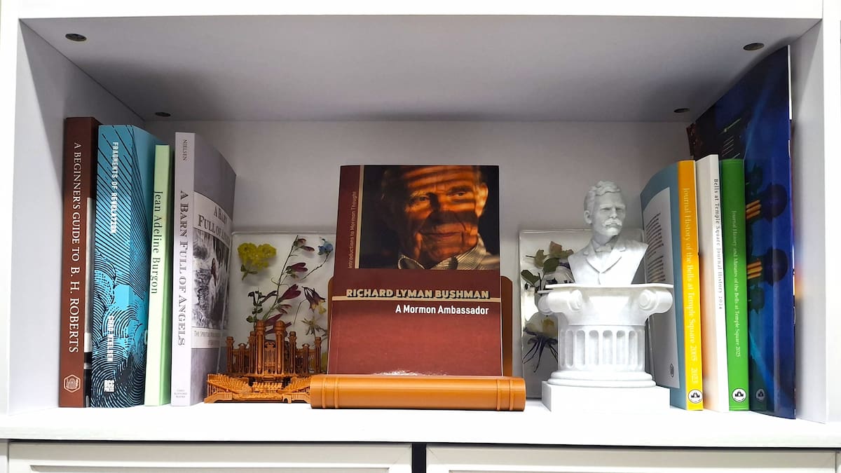 A copy of J. B. Haws's biography of Richard Lyman Bushman.